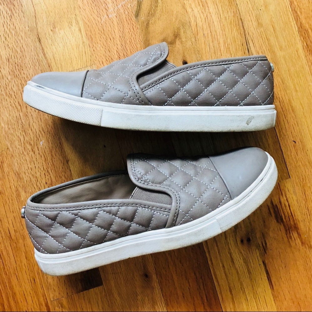 Steve Madden nude sneakers.